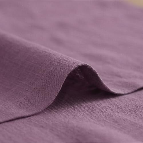 Solino Home 100% Pure Linen Table Runner Mulberry Woven, Fete 14 x 60 in - Image 5