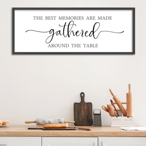 The Best Memories Are Made Gathered Around the Table Dining Room Wall Decor - Image 6