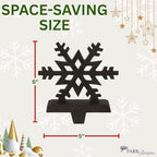 Park Designs Snowflake Stocking Hanger Set of 2, Black - Image 2