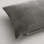 MIULEE 24x24 Inch Pack of 2 Euro Velvet Throw Pillow Covers Grey - Image 6