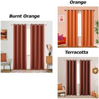 KOUFALL Thermal Curtains for Winter Insulated,96 Inches Long Autumn Fall Bohemian Blackout Hippie Curtains for Bedroom Living Room Dining Room 2 Panel Set - Image 2