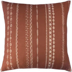 Decorative Throw Pillow Covers, Set of 4, 18x18 Inch Colorful Accent Pillow Covers, Rusty Damask - Image 6
