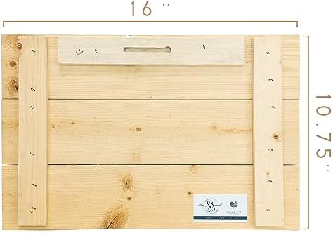 Simply Said, INC Rustic Pallets, May the Miracle of Christmas... - 16" x 10.75" Rustic Wood Sign RUS1263 - Image 2
