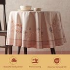 Maison d' Hermine Table Cloth Round Table 100% Combed Cotton 70" Diameter - Image 2