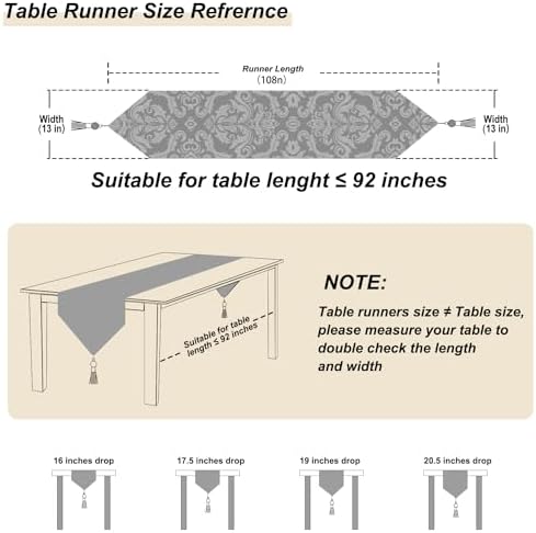 Exquisite Red Table Runner Large 108 Inch Vintage European Floral Chenille - Image 2
