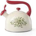 Lenox Holiday Aluminum Christmas Tea Kettle, 84oz by Lenox