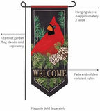 Evergreen Flag Cardinal and Evergreen Garden Flag | 28 x 12 Inches | Outdoor Décor For Holiday Christmas - Image 5