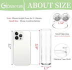 Glasseam Small Glass Flower Vase: 12Pcs Cylinder Bud Vases for Centerpieces - Image 2