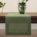 Linen Table Runner 90 Inches Long, 100% French Linen Table Runners by TSEAPENI