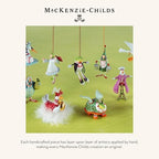 MACKENZIE-CHILDS Patience Brewster 12 Days Christmas Ornament, Decorative Hanging Ornament for Christmas Tree, Pack of 12, Mini Ornaments Set - Image 6