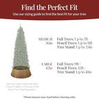 Best Choice Products 42in Christmas Tree Collar, Solid Wood Slatted Tree Skirt Holiday Accessory for Home - Chestnut - Image 4