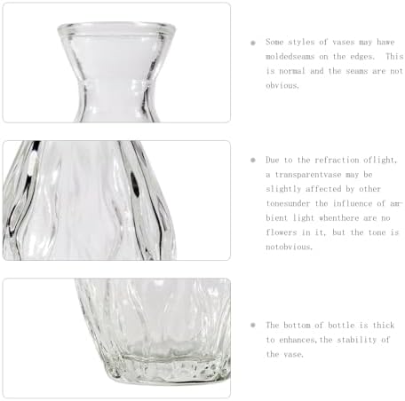 72 Pcs Bud Vase Set, Vases for Centerpieces, Cute Glass Bud Vases in Bulk, Small Vases for Flowers, Clear Vase Set for Wedding Decorations, Home Table Flower Décor - Image 5