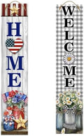 Briarwood Lane Spring Double Sided Reversible Pine Porch Leaner 47x9.5 Farmhouse Mason Jars for Spring Porch Leaner by BriarwoodLane
