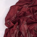 DeZerlor Burgundy Cheesecloth Table Runners 10 Pack Christmas Runners - Image 6