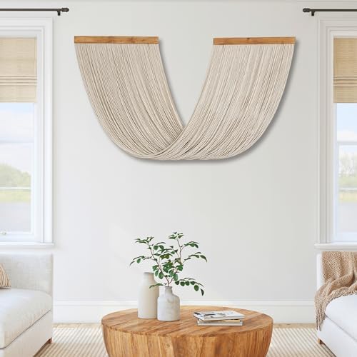 Knots & Beyond Macrame Wall Hanging Large, Boho Wall Tapestry, Bohemian Wall Decor, Fiber Wall Art - Image 5
