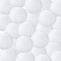 Treela 48pack White Chinese Paper Lanterns for Wedding Party Decor, 10" by Treela