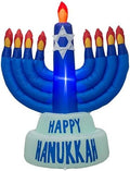 AJY 3.5-Foot Hanukkah Candlestick Inflatable Decor with LED Indoor and Outdoor Patio Lawn Inflatable Hanukkah Decorations by AJY