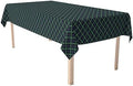 Fabric Textile Products | Blue & Green Tartan Tablecloth | Plaid Rectangular Tablecloth | 60" x 104" | Machine Washable and Stain-Resistant for Easy Care | Made in The USA by FabricTextileProductsInc