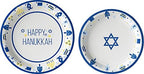 Happy Hanukkah Tableware Pack: Disposable Paper Plates, Napkins and Cups Set for 20 - Image 2