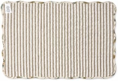 Bailey Vintage Quilted 100% Cotton Set of 6 Placemats 13" x 19" - Image 3