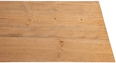 Glitzhome 26" L Washed White Wooden Tree Collar, Rustic Trapezoid Tree Stand Cover Farm Fresh Christmas Tree Skirt Box - Image 5