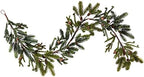 60in. Pine & Pinecone Garland,Green by NearlyNatural