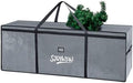 Extra Large Christmas Tree Storage Bag 12 ft for Xmas Trees - Grey by SJQYWDW