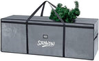Extra Large Christmas Tree Storage Bag 12 ft for Xmas Trees - Grey by SJQYWDW