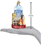 Old World Christmas Nashville Glass Blown Ornament for Christmas Tree, Handcrafted Holiday Decoration, Landmark Collection - Image 5