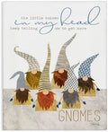 Stupell Industries 'Voices Inside My Head Gnomes', Canvas Art, 36 x 48 Inches, Easy to Hang and Sturdy, Made in USA, by Marla Rae by StupellIndustries