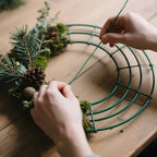 Thealyn 12 Pack 12" Metal Wreath Frame, Wire Wreath Rings for DIY Wreaths - Image 4