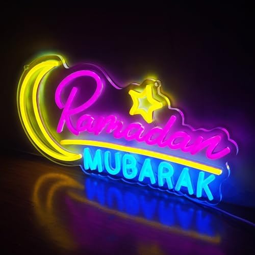 Ramadan Mubarak Decorations Neon Sign - Image 2