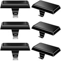 OCTERIC Christmas 6 Pcs Black Stocking Holders Mantel Hook Hangers Fireplace Hooks Hanger Grip Bases for Christmas Party Decorations Xmas Décor by OCTERIC