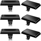 OCTERIC Christmas 6 Pcs Black Stocking Holders Mantel Hook Hangers Fireplace Hooks Hanger Grip Bases for Christmas Party Decorations Xmas Décor by OCTERIC