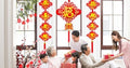 99 Pcs Chinese New Year Decorations 2026 Red Chinese Knot Set and Chinese Couplet with Chinese Knot Pendant Hanging Ornaments for Lunar New Year of The Horse Home Decor by Unknown