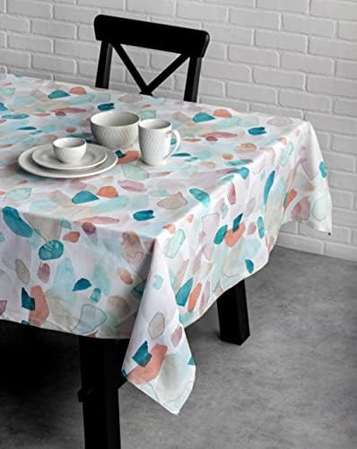 Maison d' Hermine Table Cloth Rectangle Table Reusable 100% Cotton 70"x90" - Image 4