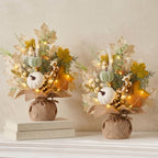 Fall Thanksgiving Table Decorations, Centerpieces for Tables, 2 Pack by KIVIVO