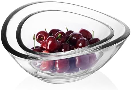 Mikasa Alister Lead Free Crystal Decorative Set of 2 Bowls, 10.75 inch, 8.25 inch - Image 6