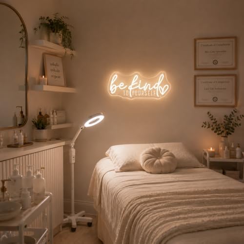 Be Kind to Yourself Neon Sign USB Dimmable LED Neon Light for Wall Decor Bedroom Home Office Beauty Room Man Cave Dorm Classroom Decor, Gift for Teen Girls - Image 7