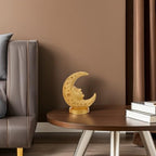 Cabilock Moon Resin Statue Eid Mubarak Table Decoration for Living Room - Image 6