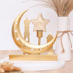Ramadan Lantern Lights,Ramadan Candle Lantern,Eid Mubarak LED Lamp,Ramadan Hanging Lantern Decorations for Home Style 20 - Image 2