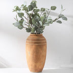 Large Ceramic Flower Vase,12.87 Inch Terracotta Vase for Home Decor by Letsupgradeyourhome