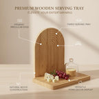 Tiered Wooden Serving Tray - Image 5