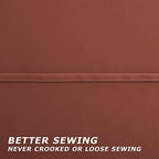 Rusty Orange Boho Curtains for Bedroom 2 Panels Set Light Blocking Winter Insulated Thermal Blackout Room Darkening Short Earthy Nursery Curtains for Babies Bathroom 42 x 54 Inch Length Rust Brick Fox - Image 6