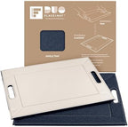 2-in-1 Serving Tray & Placemat | Faux Leather & Reversible by FREEFORM