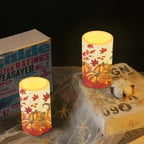 Thanksgiving Flickering Flameless Candles with 4/8 Hour Timer - Image 6