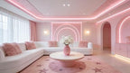 2 Set 30 FT Pink Led Lights Strip for Bedroom Decor Rope Lights Easy DIY Princess Bathroom Cuttable Strip Lights for Baby Room Living Room Kitchen Ceiling Wall Vanity Mirror Decoration - Image 6