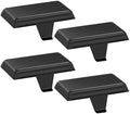 Christmas Stocking Holders for Mantle Set of 6, Upgraded Weighted Sturdy Hangers (Black) by Unknown