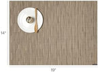 Chilewich Bamboo Placemats Set of 4, Woven Rectangle Placemats - Image 2