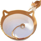 Instinct Basket, Stimuli Handwoven Cat Basket for Cats, Large by FHKPET